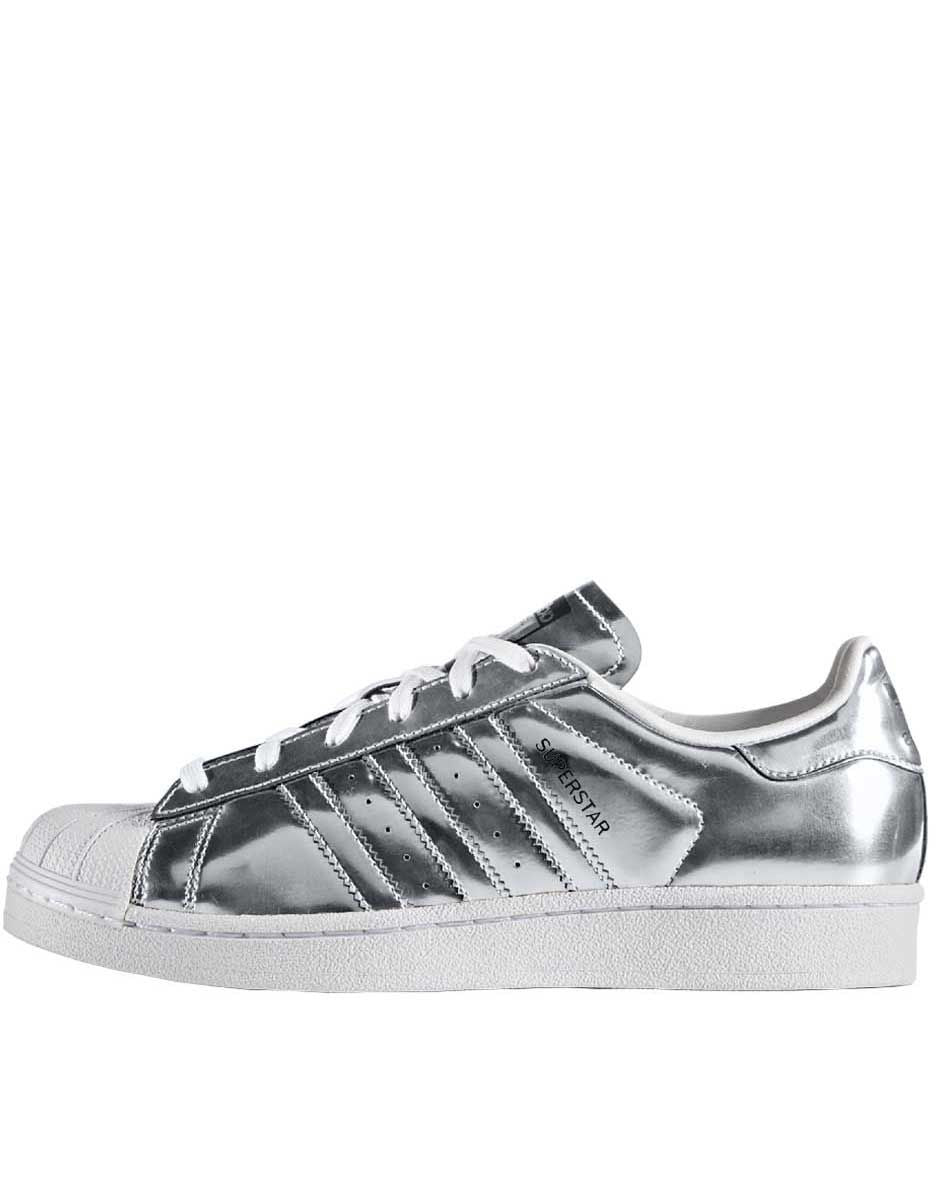 Adidas Superstar full argenté