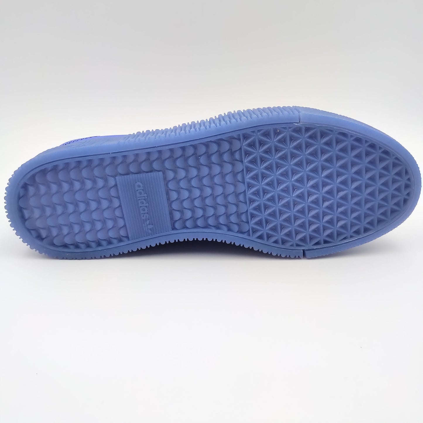 Adidas Sambarose cuir bleu complet