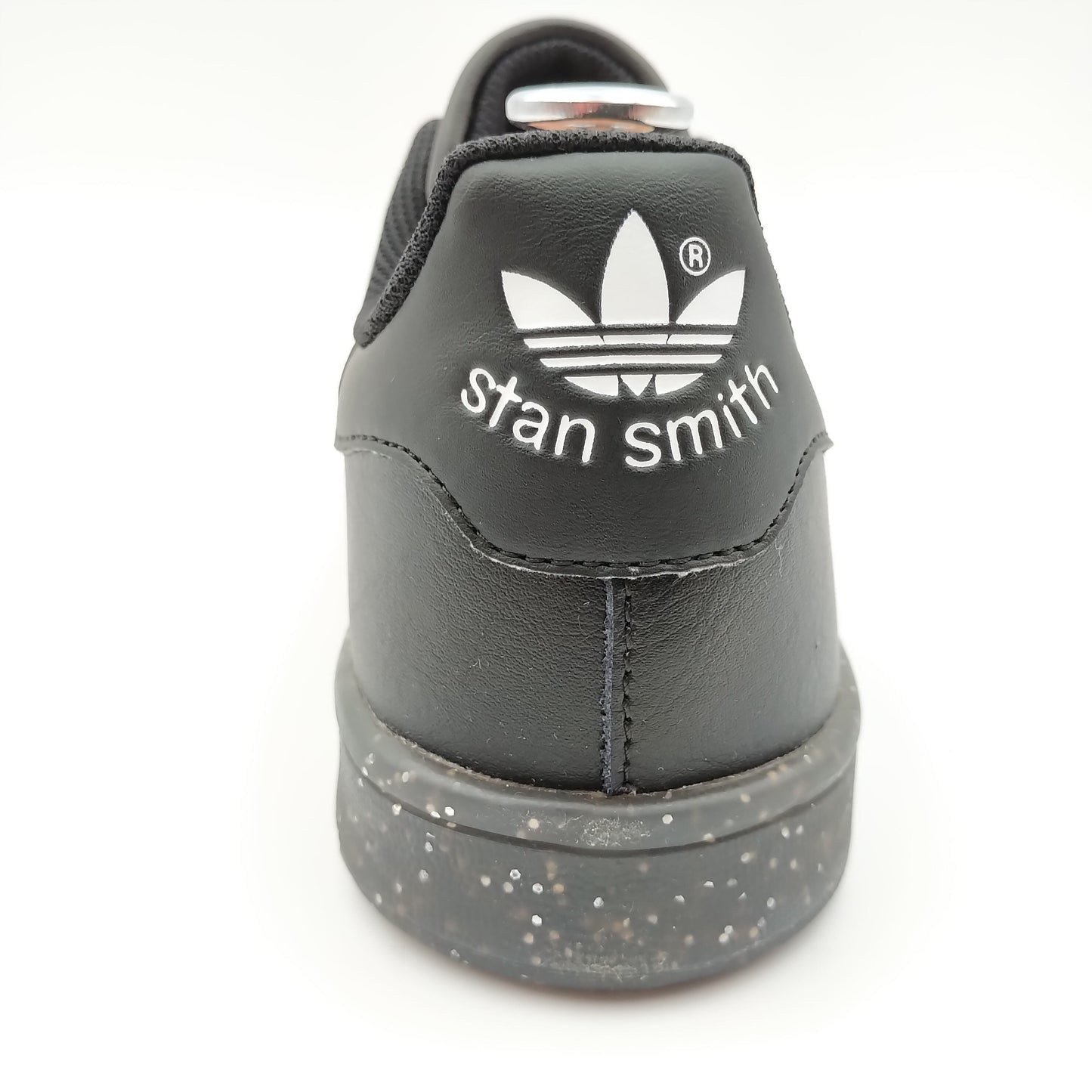 Adidas Stan Smith noir avec semelle pailletée