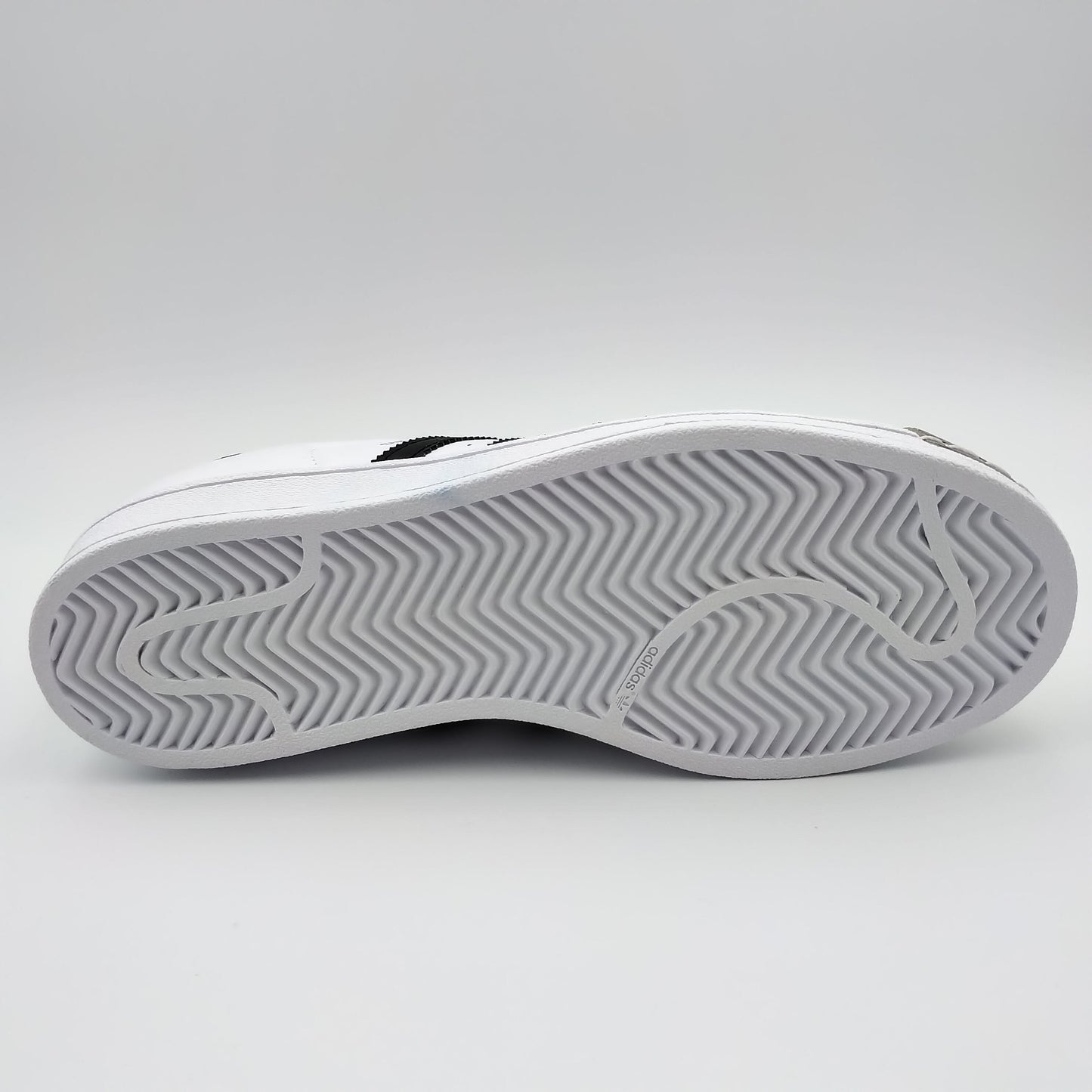 Adidas Superstar Metal Toe cuir blanc et coquille argentée