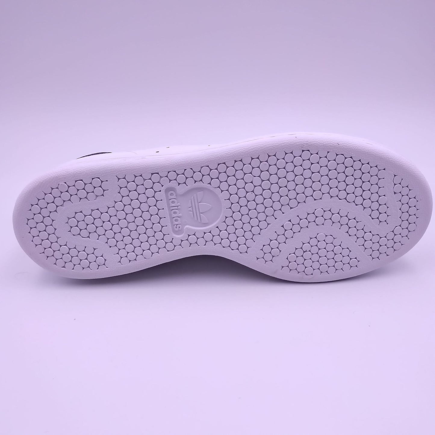 Adidas Stan Smith cuir blanc et talon kaki