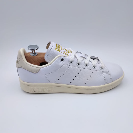 Adidas Stan Smith cuir blanc et semelle beige