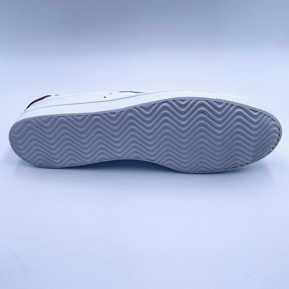 Adidas Lacombe en cuir blanc