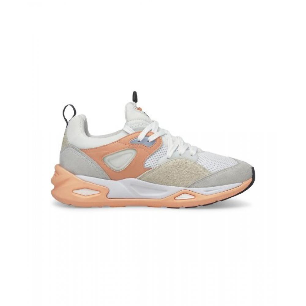 Puma TRC Blaze blanche et corail