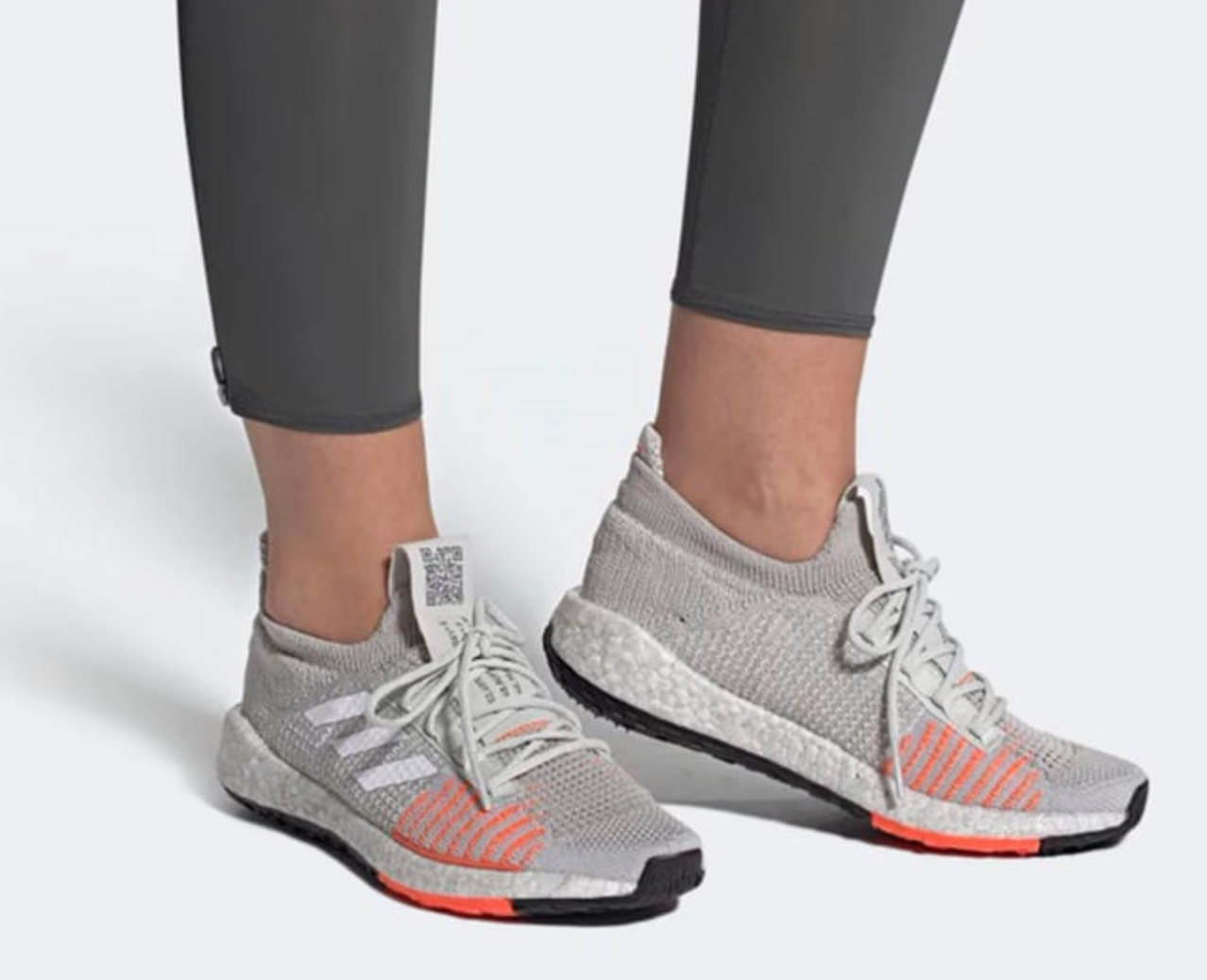 Adidas PulseBoost HD grise et orange