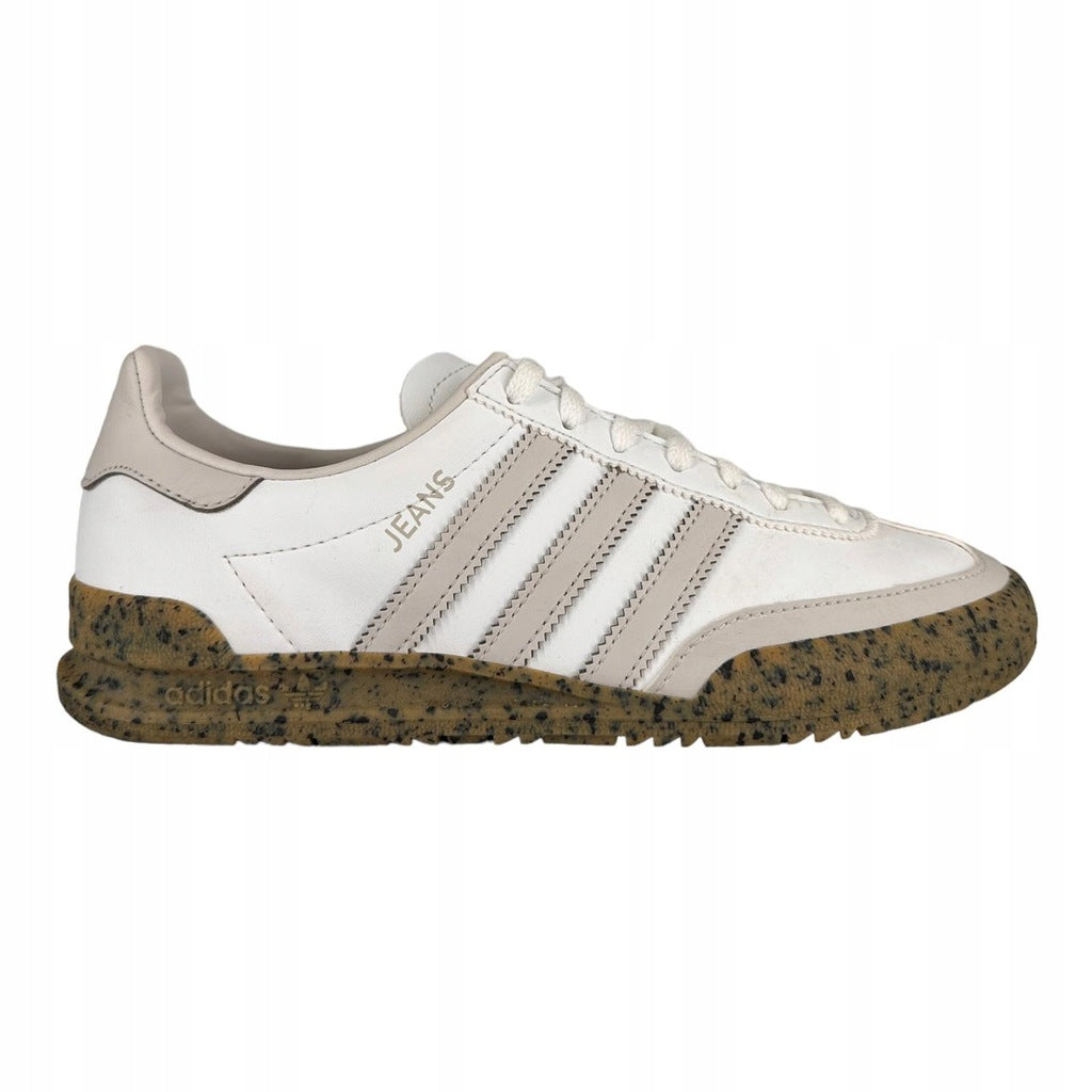 Adidas Jeans blanches avec bandes grises