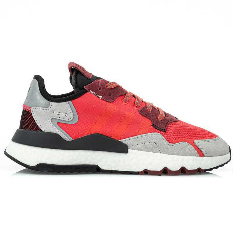 Adidas Nite Jogger rouge et blanche