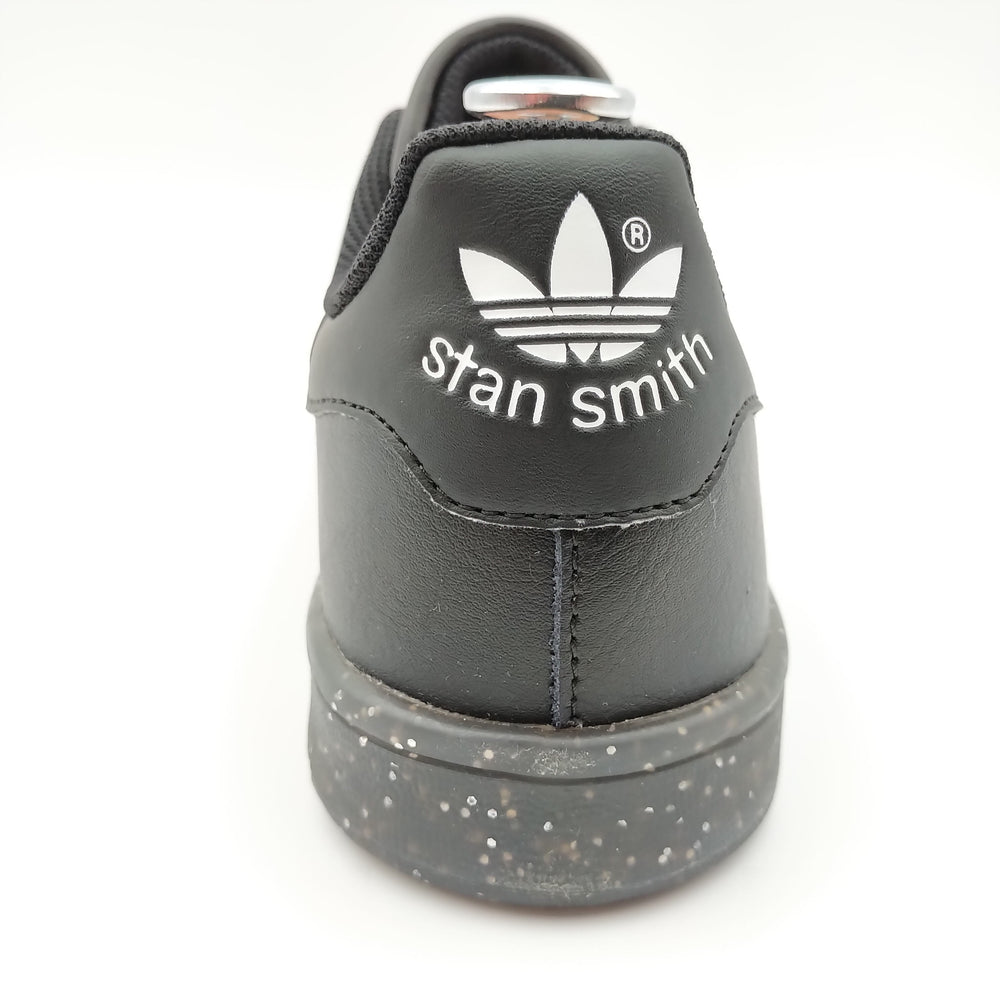 Adidas Stan Smith noir avec semelle pailletée