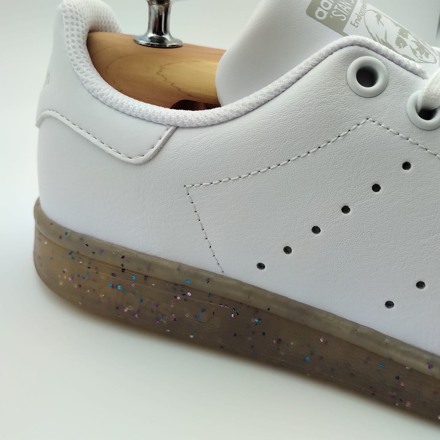 Adidas Stan Smith avec semelles pailletées