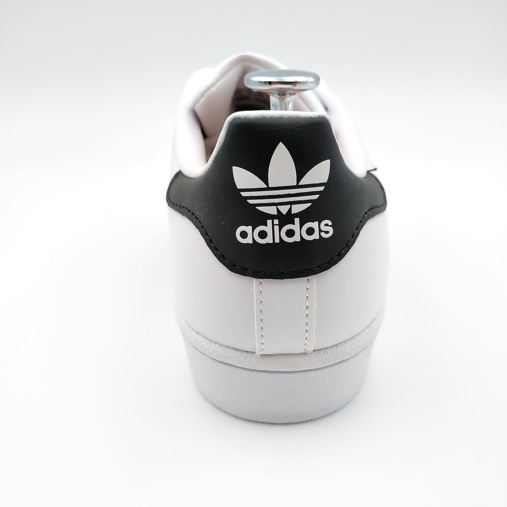 Adidas Superstar Metal Toe cuir blanc et coquille argentée