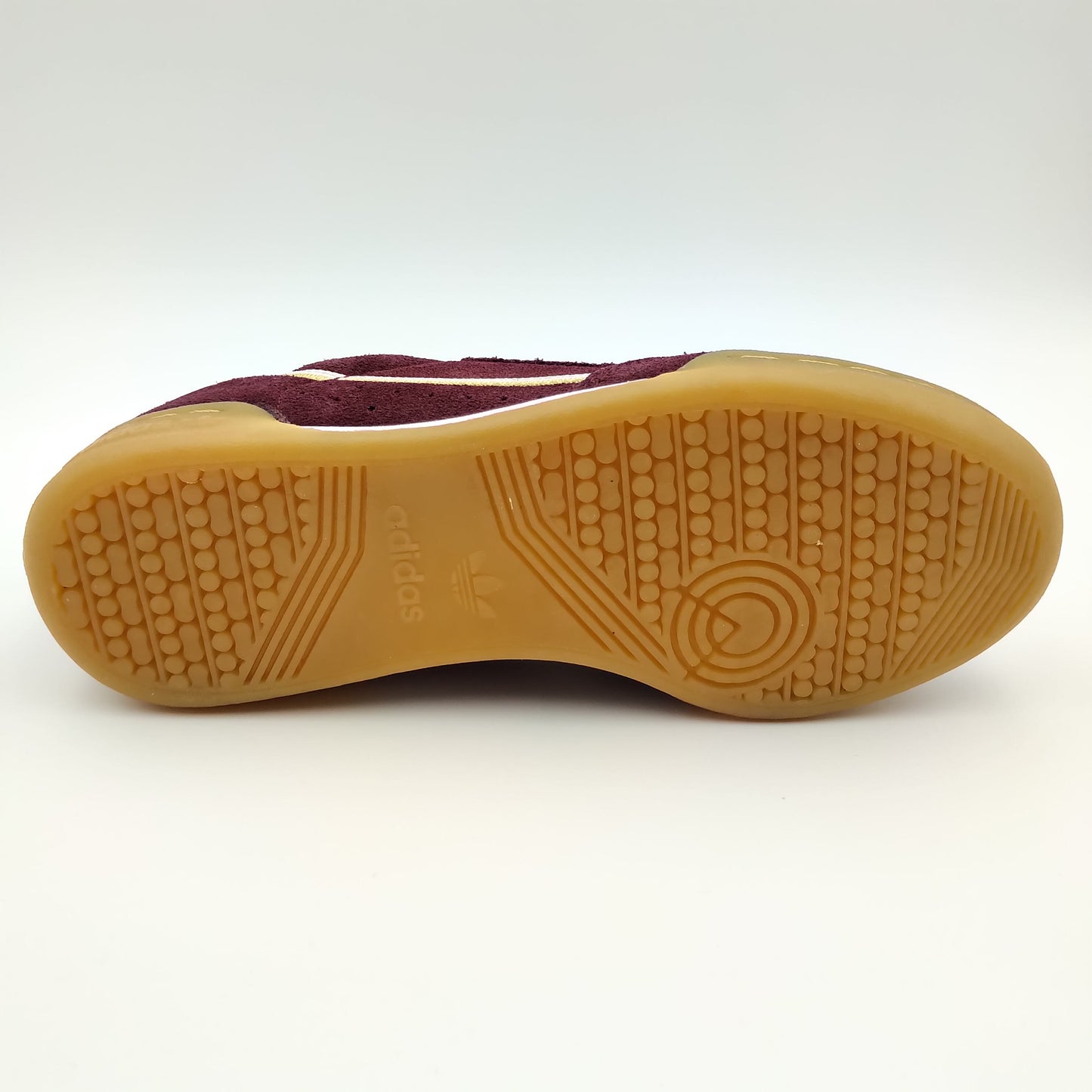 Adidas Continental 80 daim bordeaux