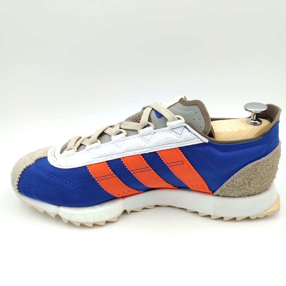 Adidas SL7600 bleu et grise avec bandes rouges