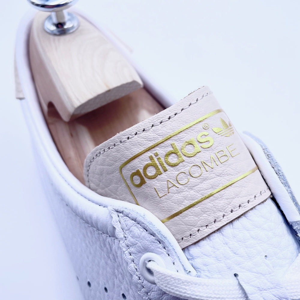 Adidas Lacombe en cuir blanc