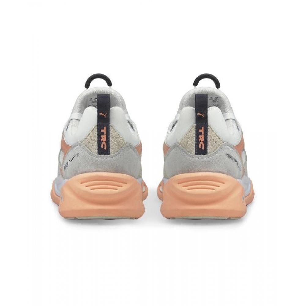 Puma TRC Blaze blanche et corail