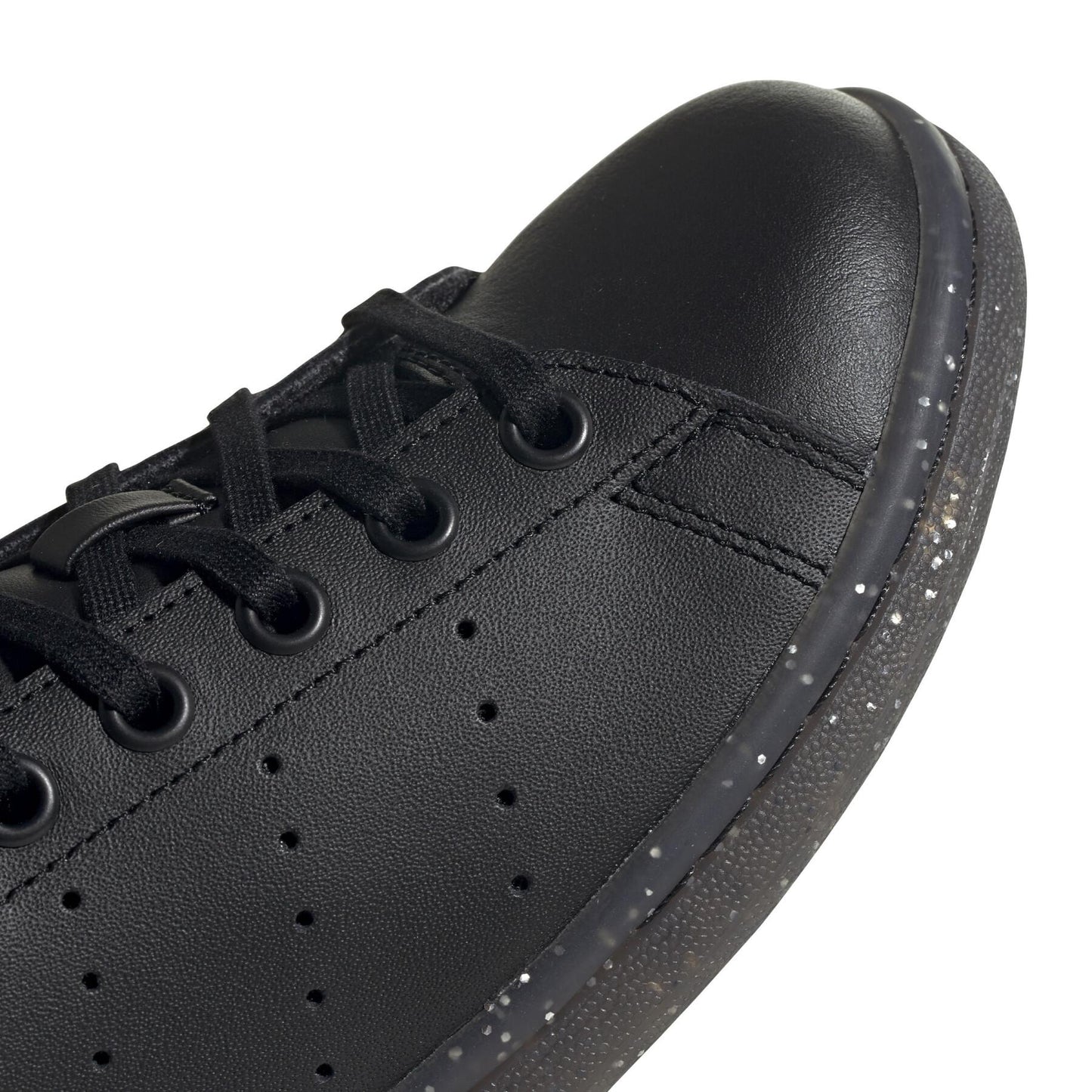 Adidas Stan Smith noir avec semelle pailletée