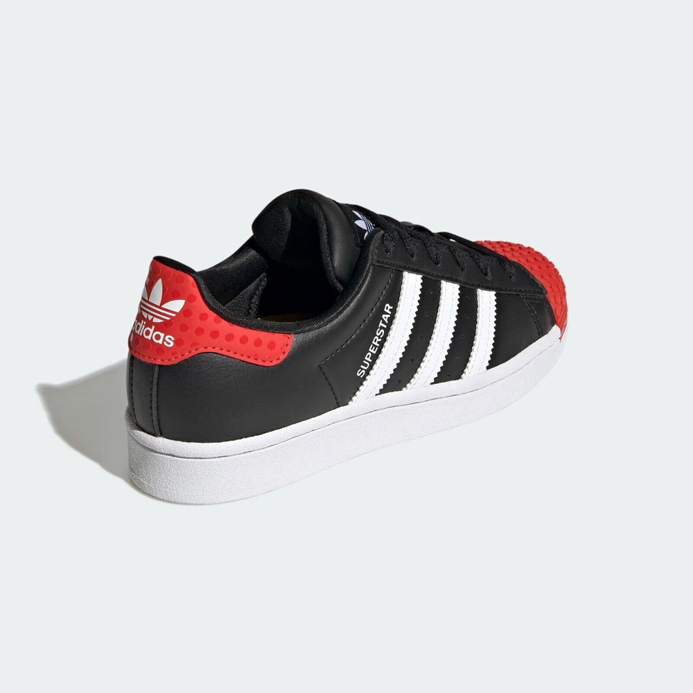 Adidas Superstar édition limitée LEGO noir et rouge